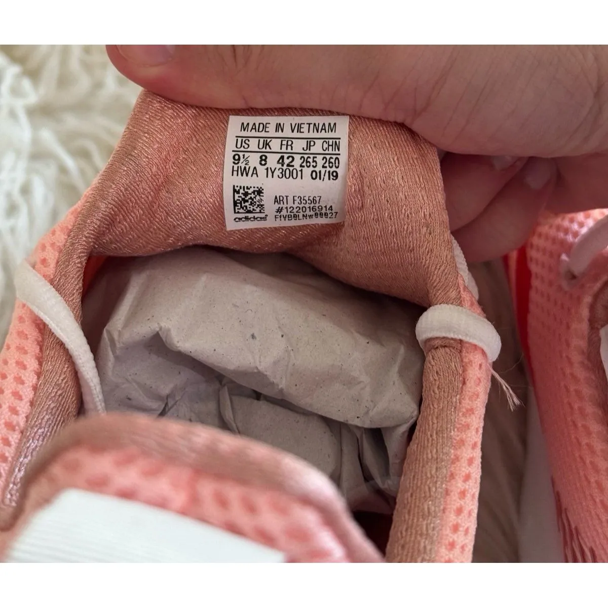 adidas Asweego Women's Running Shoes Pink Size 9.5 F35567 - Image 11