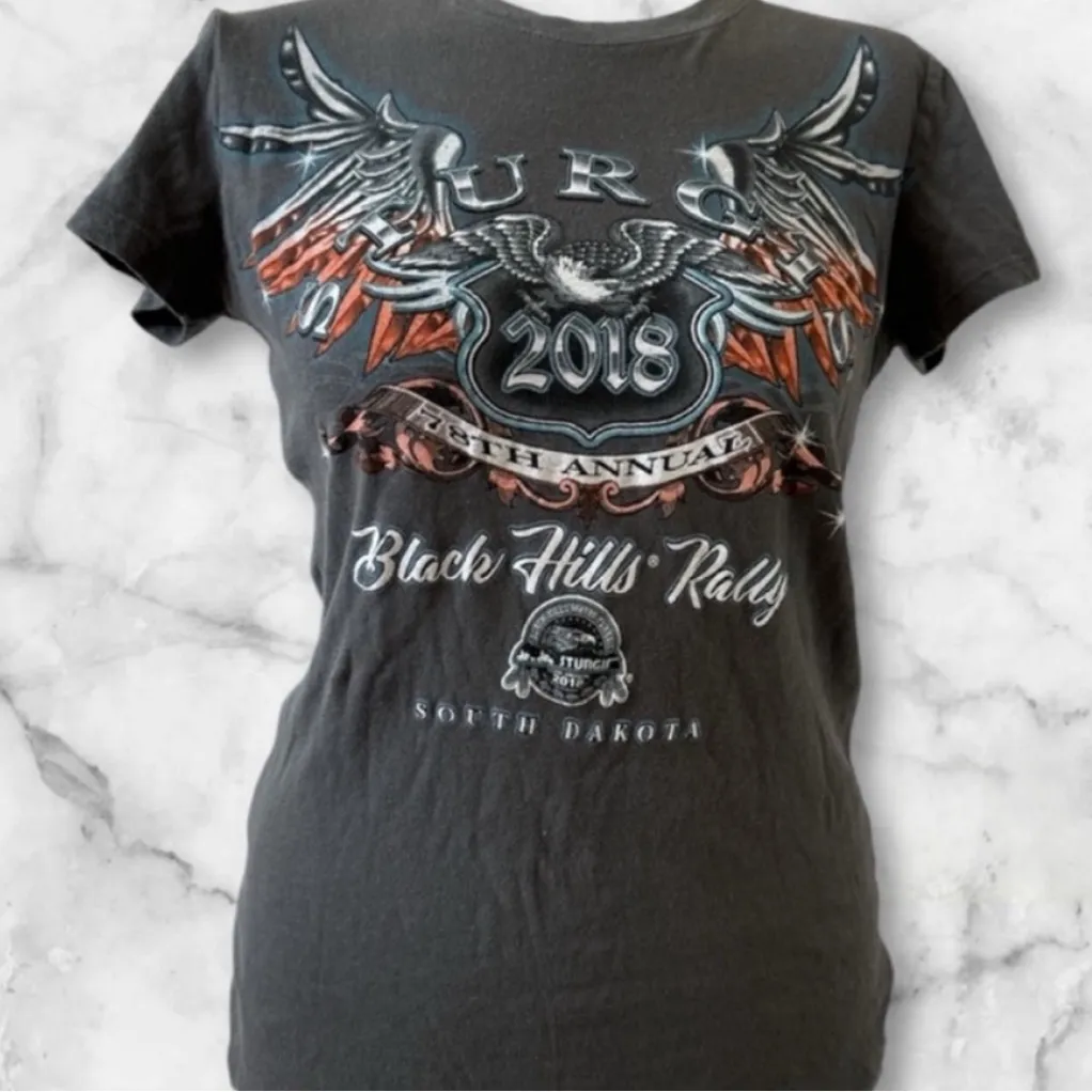 Sturgis 2018 Black Hills Rally South Dakota women’s T - Image 4
