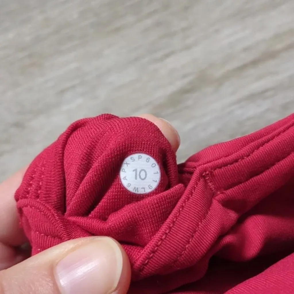 Lululemon All The Right Places Crop II 23" w6apxs | Red Cropped Leggings - Image 11