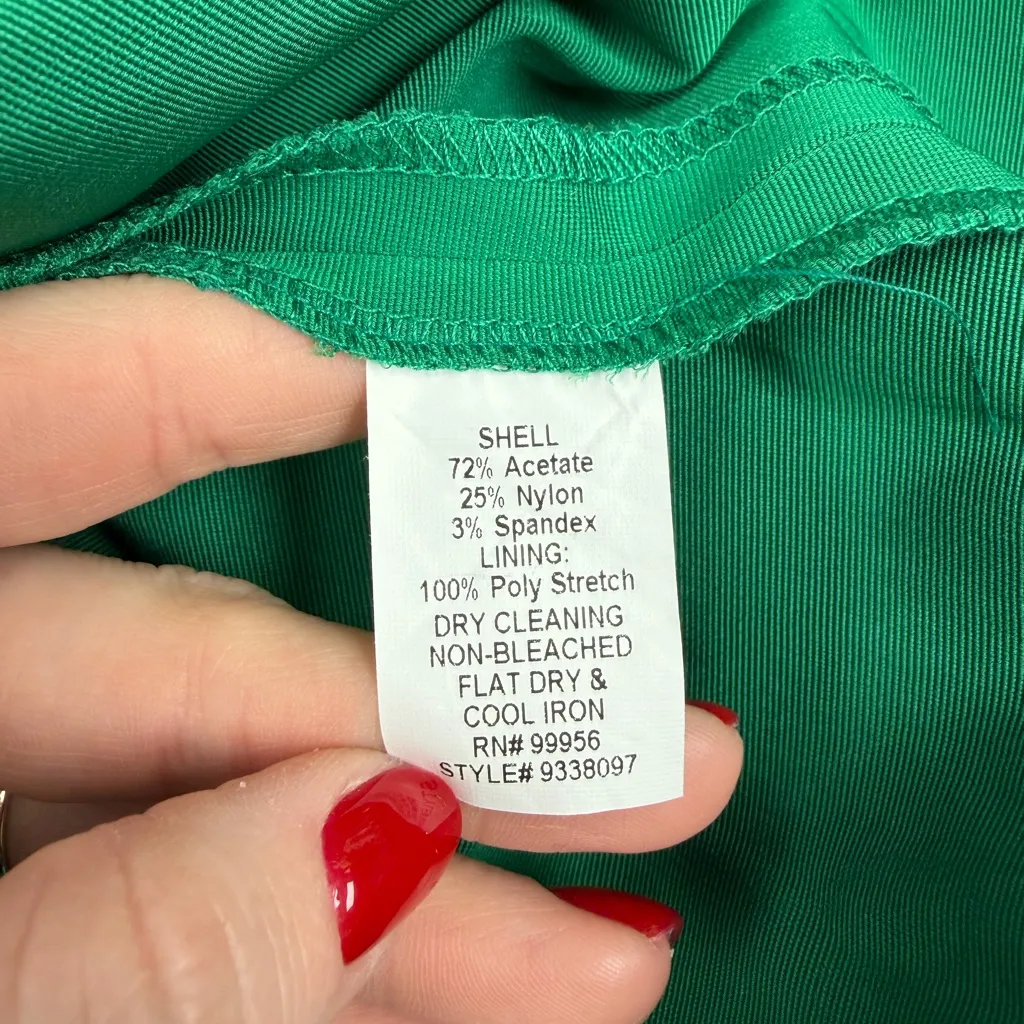 Shoshanna Green Sleeveless Dress - Image 4