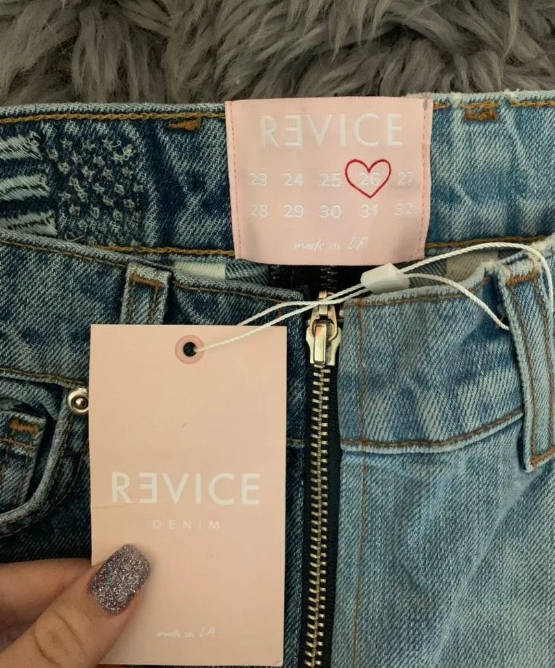 Revice Denim Ying-Yang Crops / Tokyo Wash - Image 5