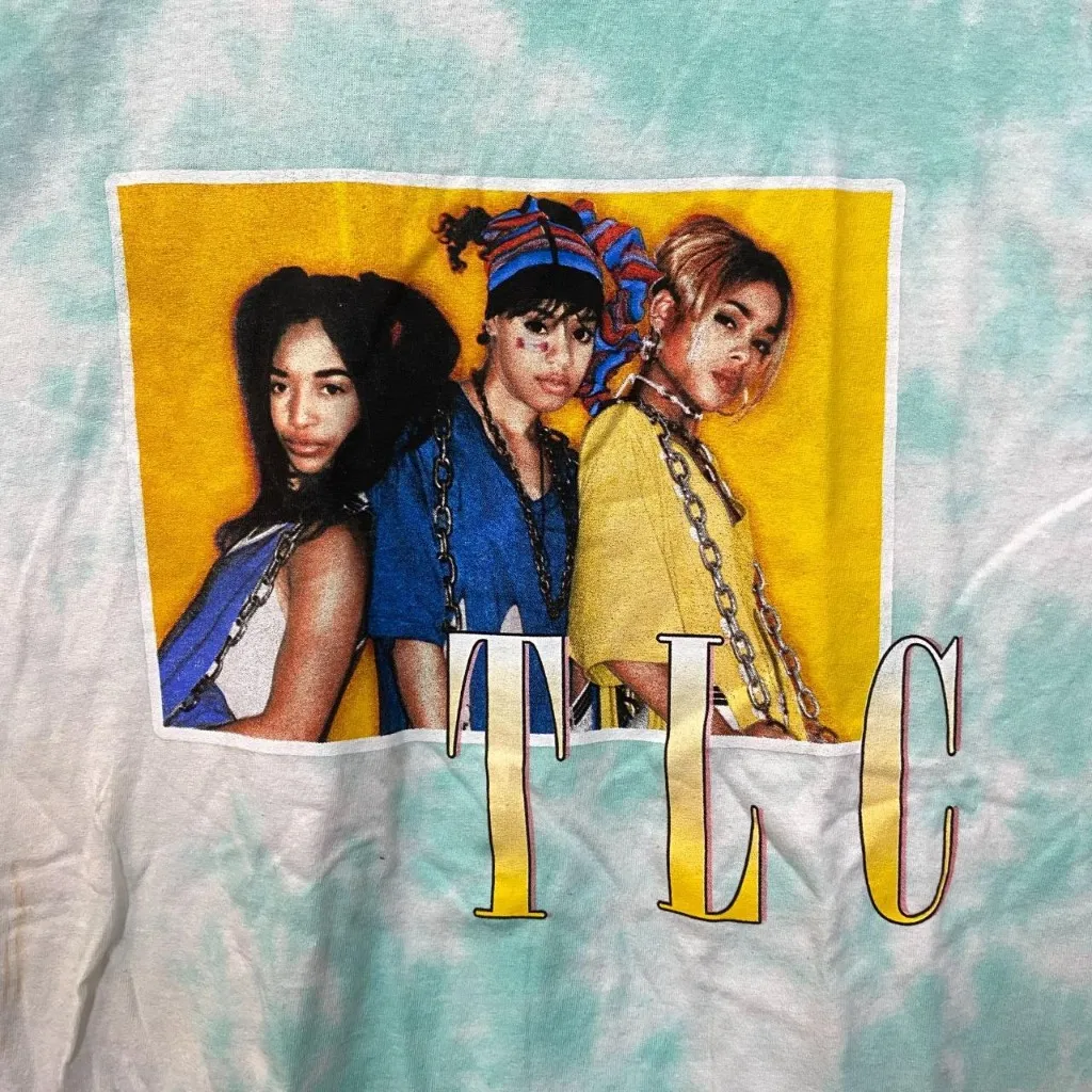 TLC Colortone Tie dye tshirt size Large - Image 3
