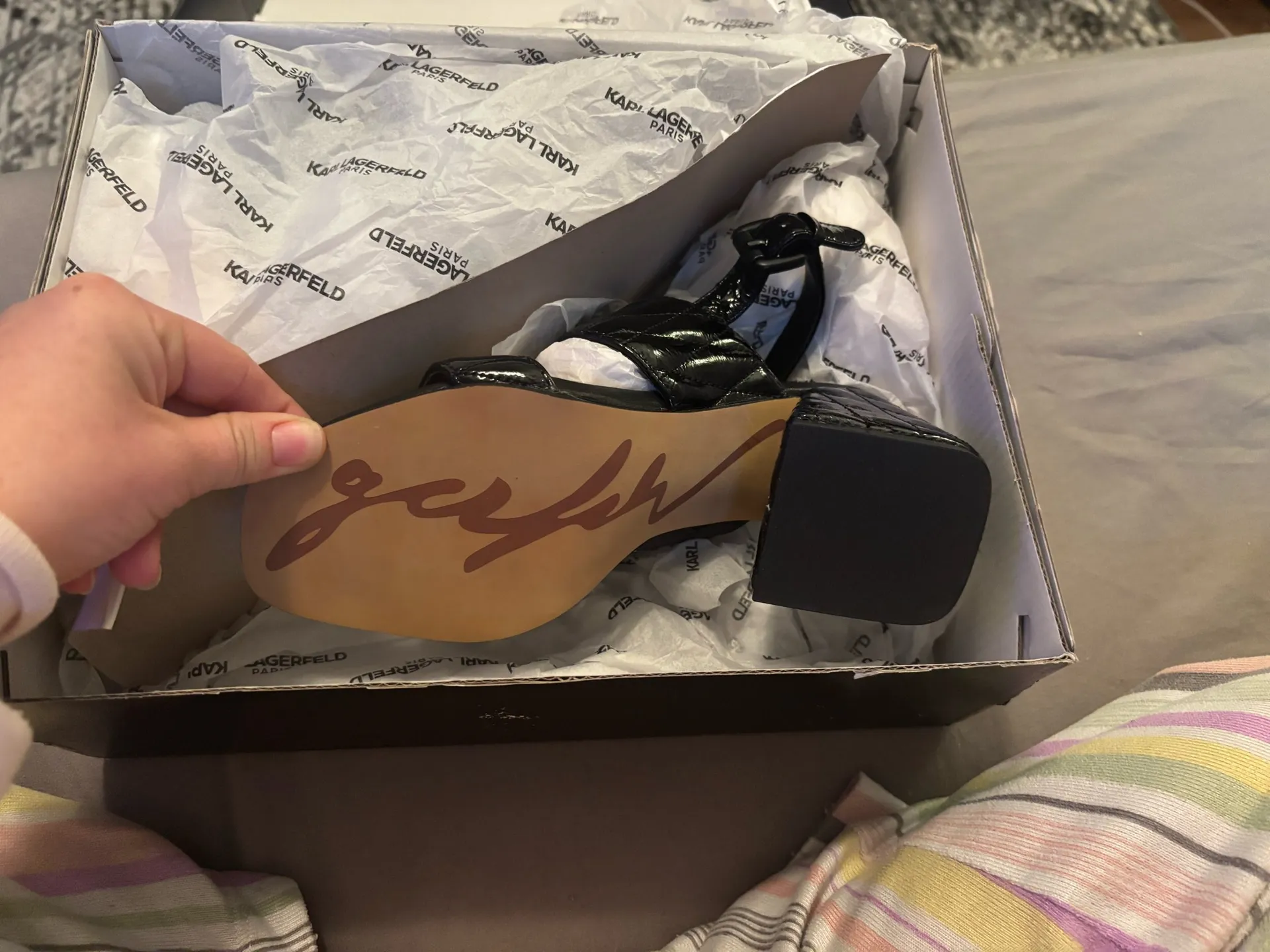 Karl Lagerfeld  heels - Image 5