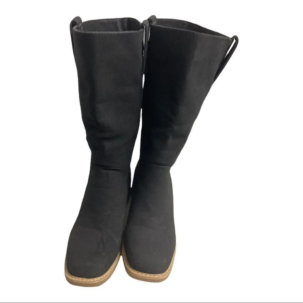 DOLCE by MOJO MAXY‎ Women’s Black Boot Size 7.5 M Square toe 2” heel - Image 3