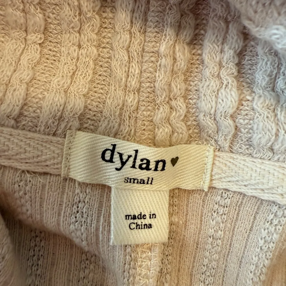 Dylan Cream Ribbed Knit Turtleneck Sweater - Image 8
