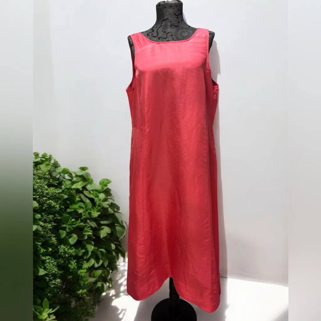 J.Jill pink linen blend midi maxi size L Size L - Image 3