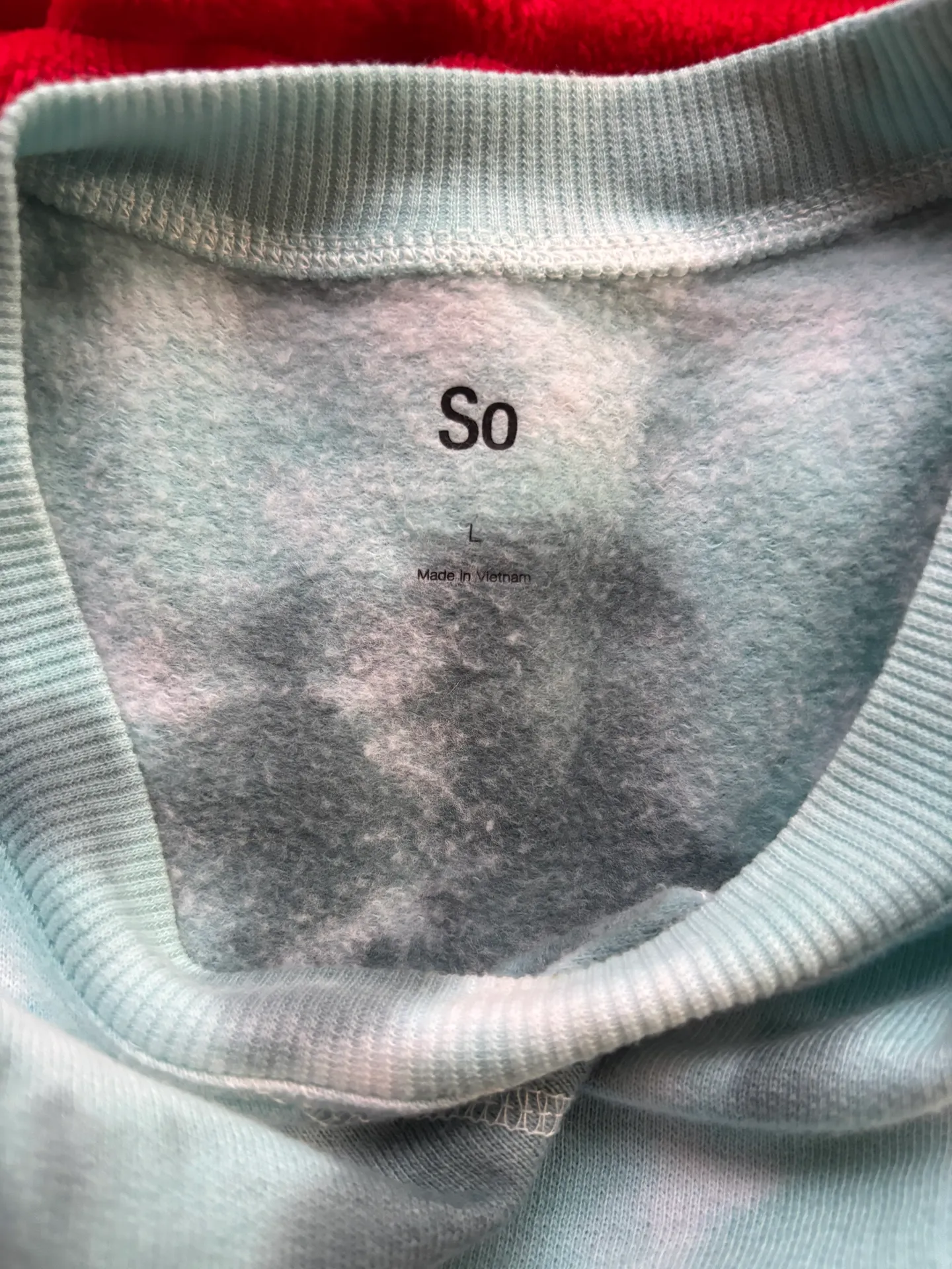 Blue Tye-Dye Sweatshirt  - Image 3