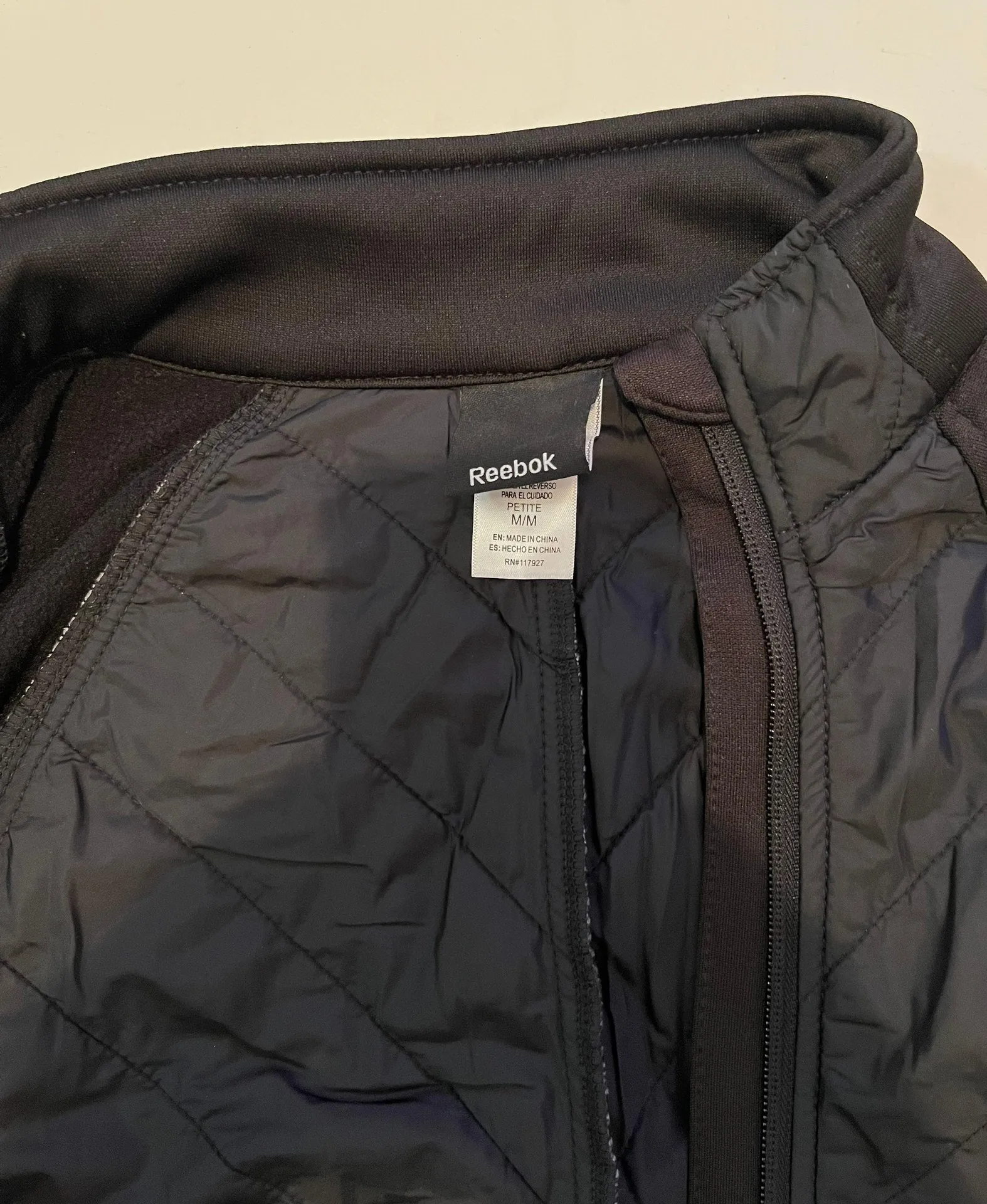 Women’s  Black Quilted Jacket - Image 6