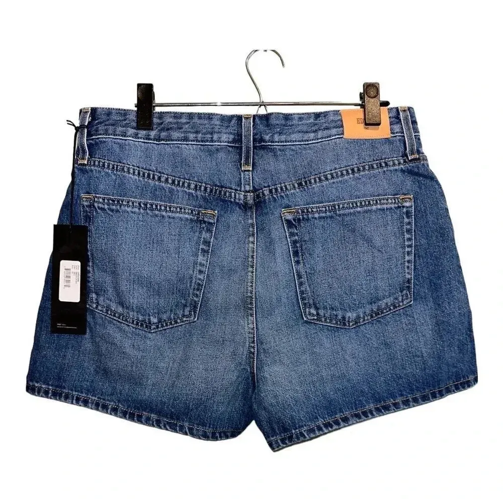 NWT‎ Edwin Amber Denim Shorts Blue Size 33 - Image 3