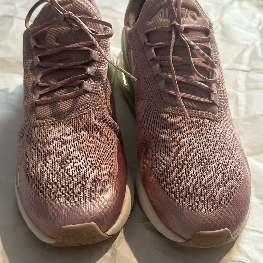Nike Women's Air Max 270 Light Pink Athletic Shoes - Image 9