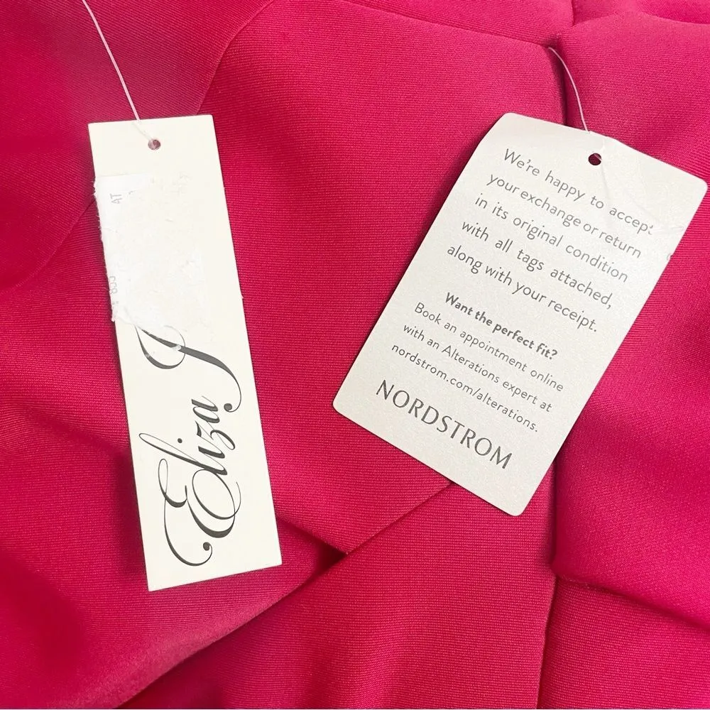 NWT Eliza J Cascading Ruffle Sleeveless Tailored Red Cocktail Dress Size 10 NEW - Image 13