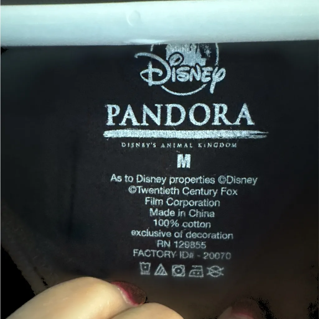 Black Pandora Avatar T-Shirt. Size M. NWOT - Image 2