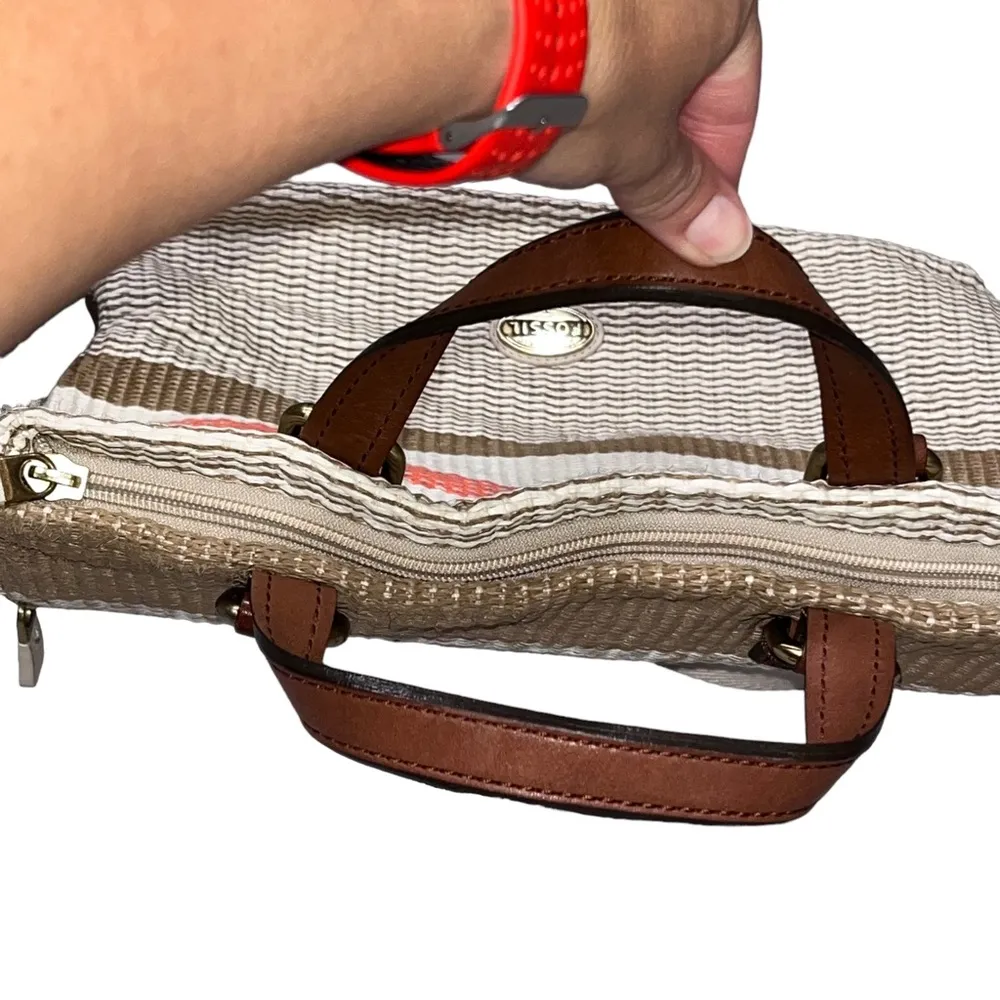 Fossil Explorer Foldover Tote Bag Purse - Image 6