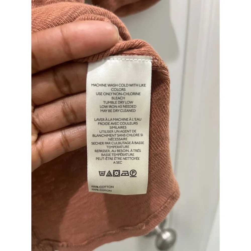 NWT Free People We The Free For Boys 3/4 Sleeves Turtleneck Top Sz S - Image 7