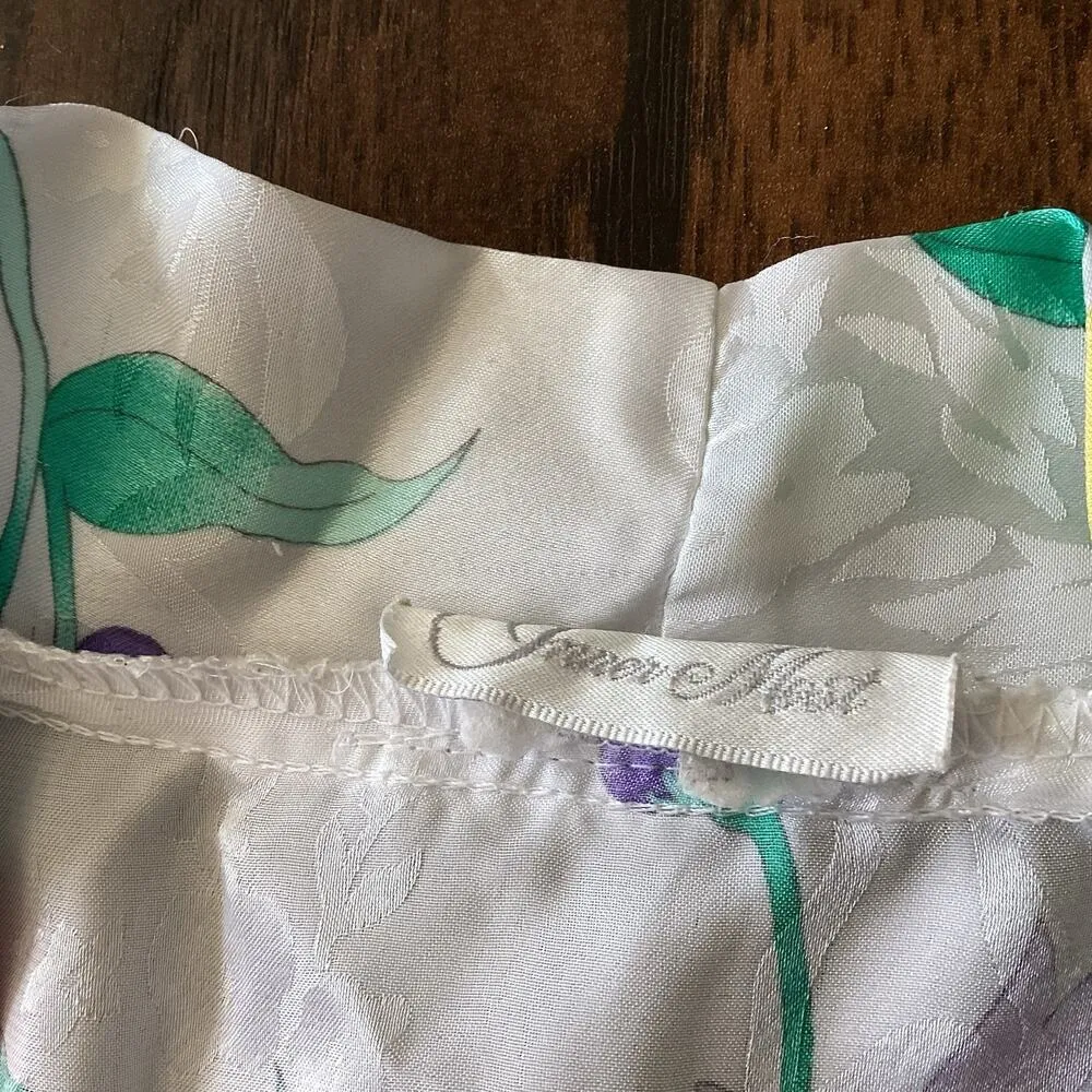 Vintage Inner Most Satin Chemise and Robe Set White Size L - Image 5