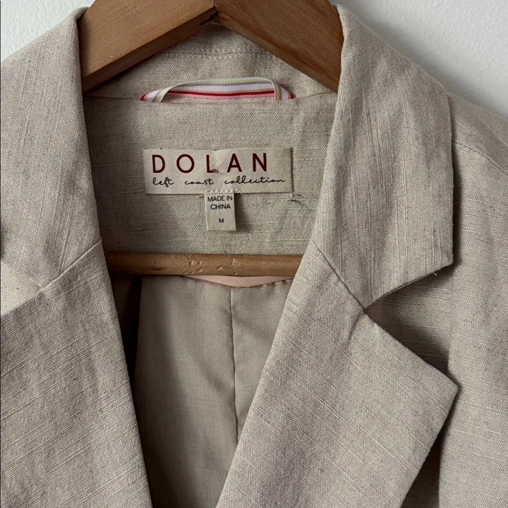 Anthropologie Dolan M Pleated-Back Cropped Blazer - Image 5