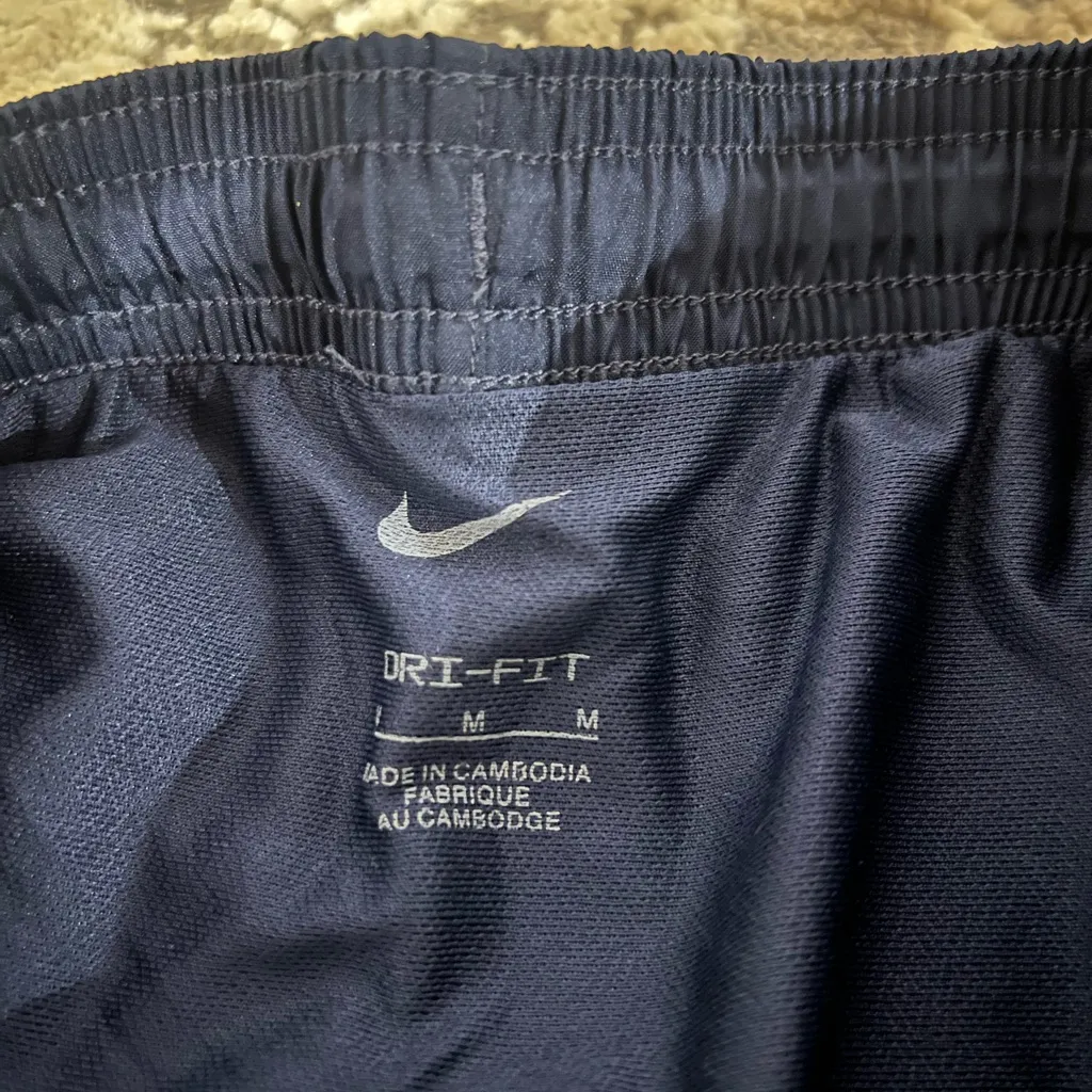 Nike NWT  Navy Blue Team 10k Running Shorts Size Medium - Image 4