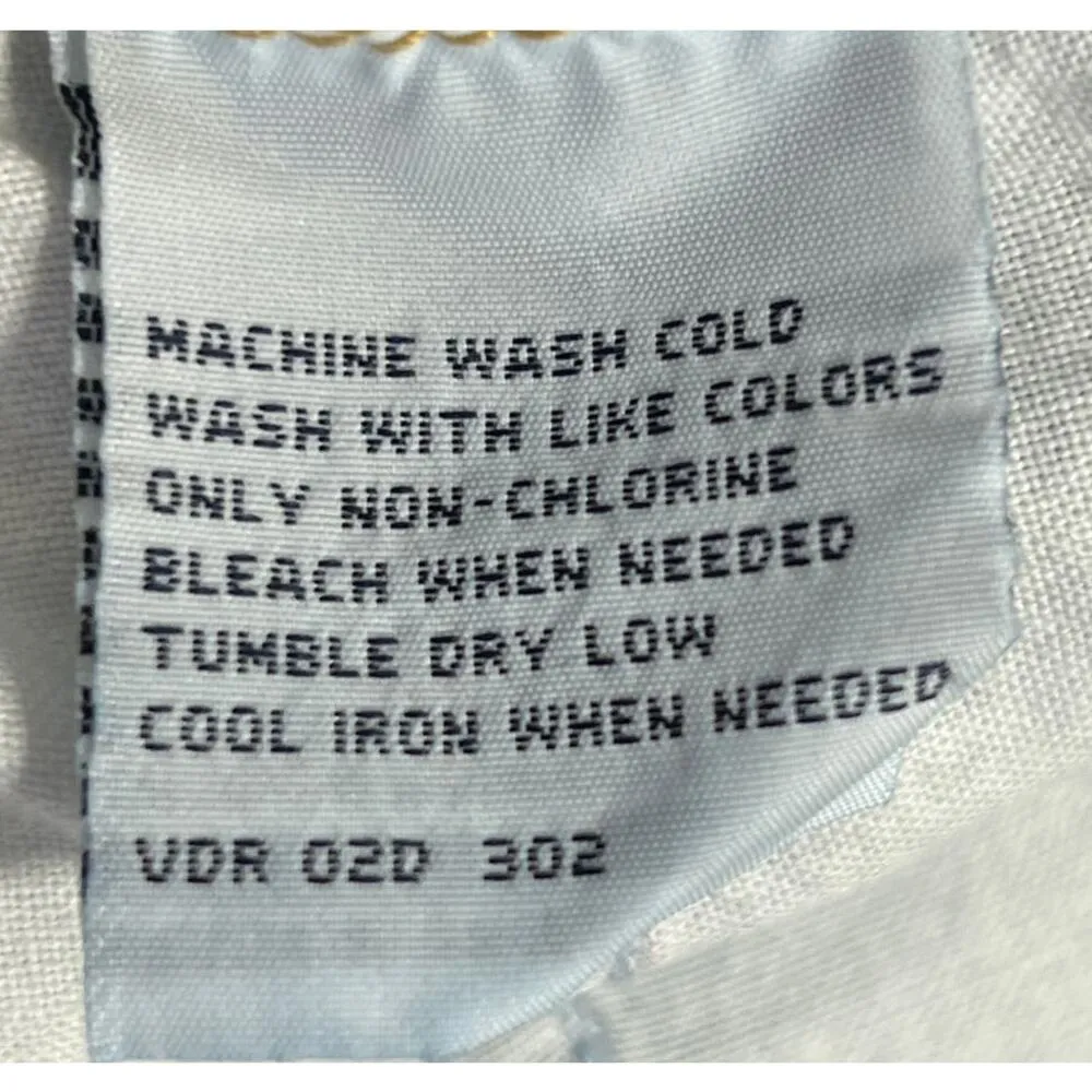 Vintage 90s Grunge Jean Shorts Women's Plus Size 16 Cutoffs Cotton Denim Nautica - Image 11