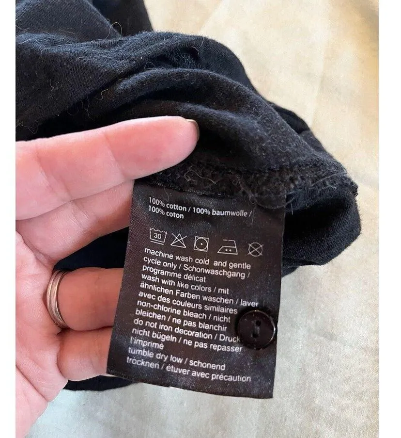 Lethal Angel T Shirt Motorcycle Women’s Black Women’s Sz S Grunge Rock Metal - Image 7