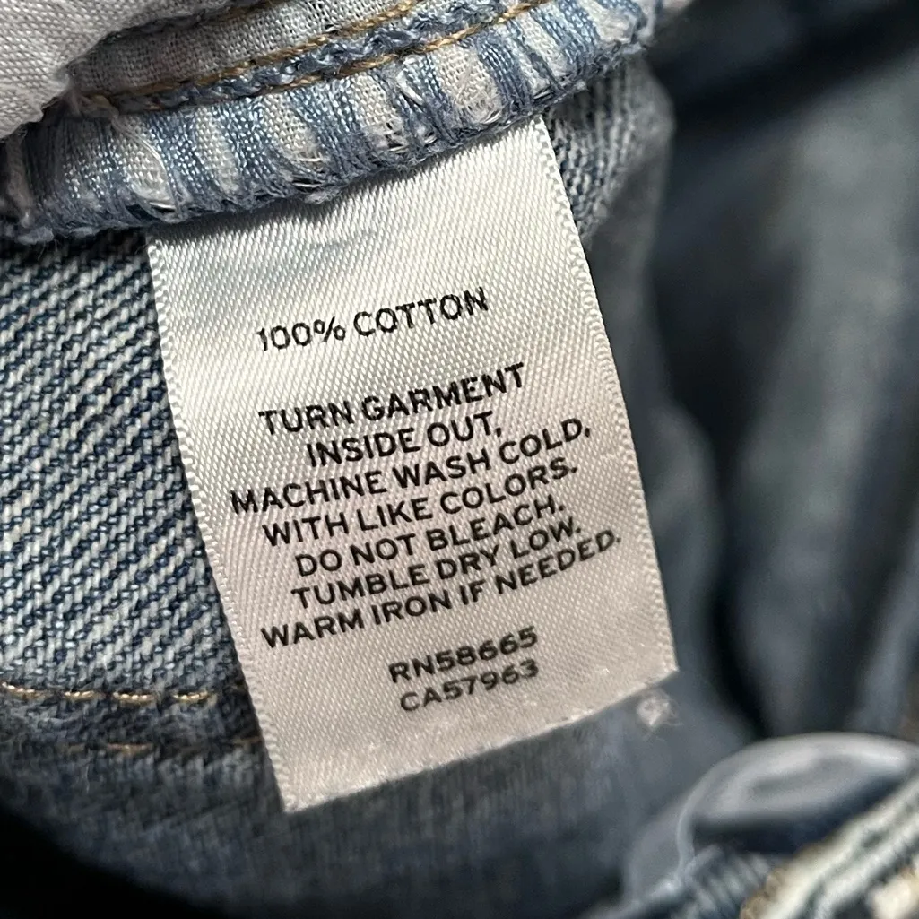 BP Acid Wash Mom Jeans Size 25 - Image 6