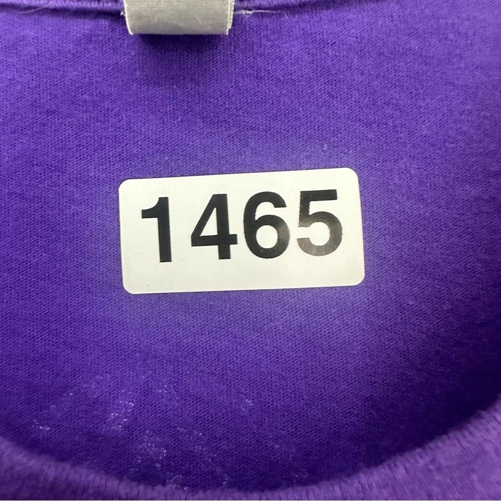 All Star Encore Gymnastics Star Graphic T Shirt Womens Large Purple - Image 8