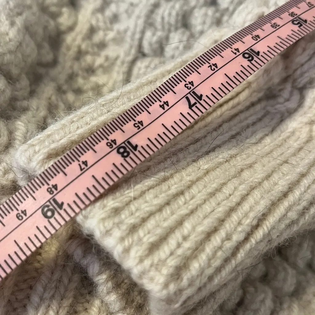 Killarney Ireland Gap Of Daunloe Industries Handloom Wear Pure New Wool A32 White Size undefined - Image 6