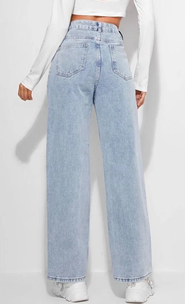 SheIn Straight Leg Jeans - Image 2