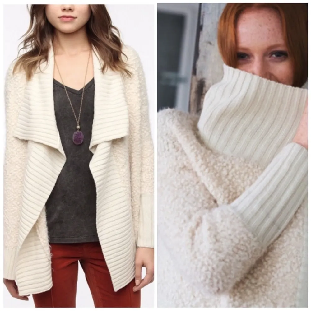 Staring at Stars Nubby Boucle Waterfall Cardigan - Image 2