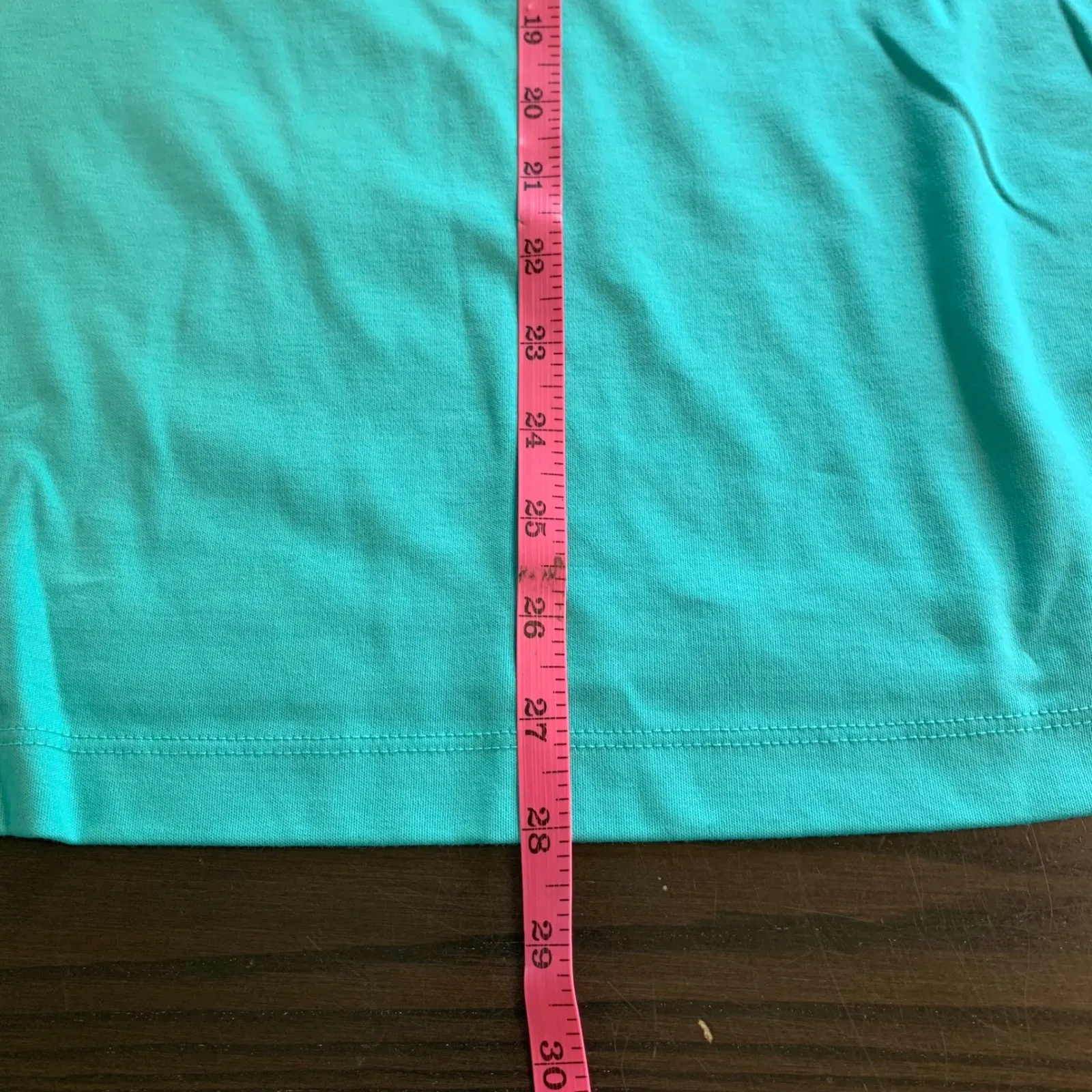 Lands' End Womens 4X Turquoise Short Sleeve Polo Shirt Top Plus Size Golf Preppy - Image 10
