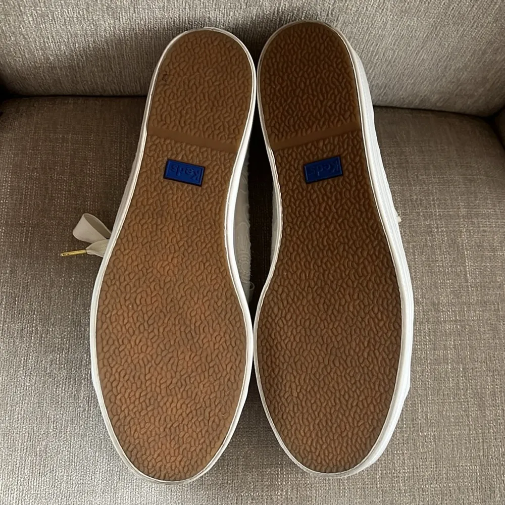 Keds X Kate Spade New York Triple Kick Floral Eyelet & Pearl Sneakers - Image 5