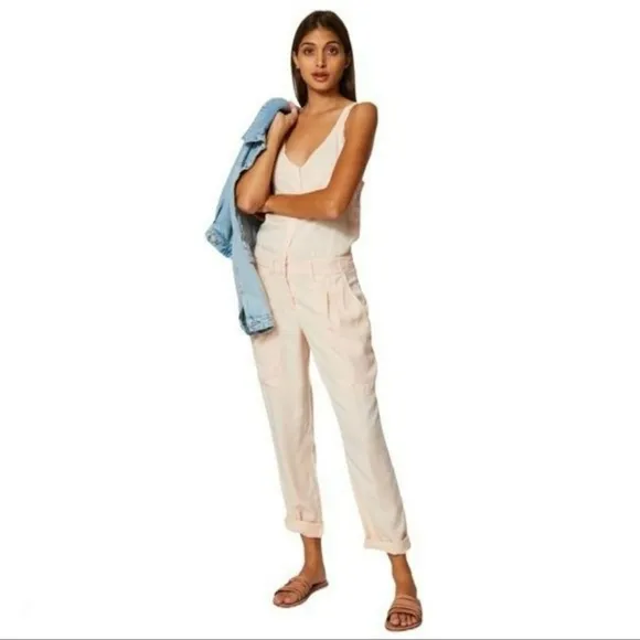 Young Fabulous & Broke Women's Trixie Jumpsuit Size Small in‎ Guava - Image 3