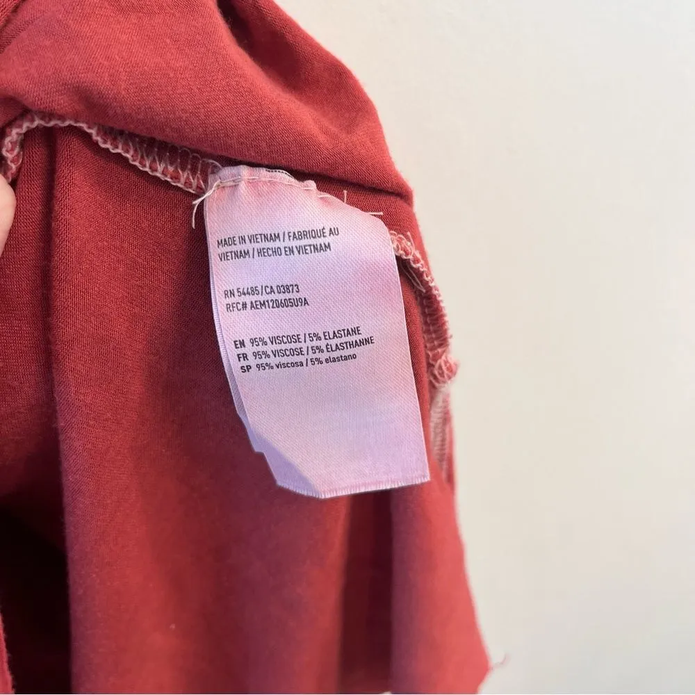 American Eagle Soft & Sexy Gray Corset Laced Tank - Image 7