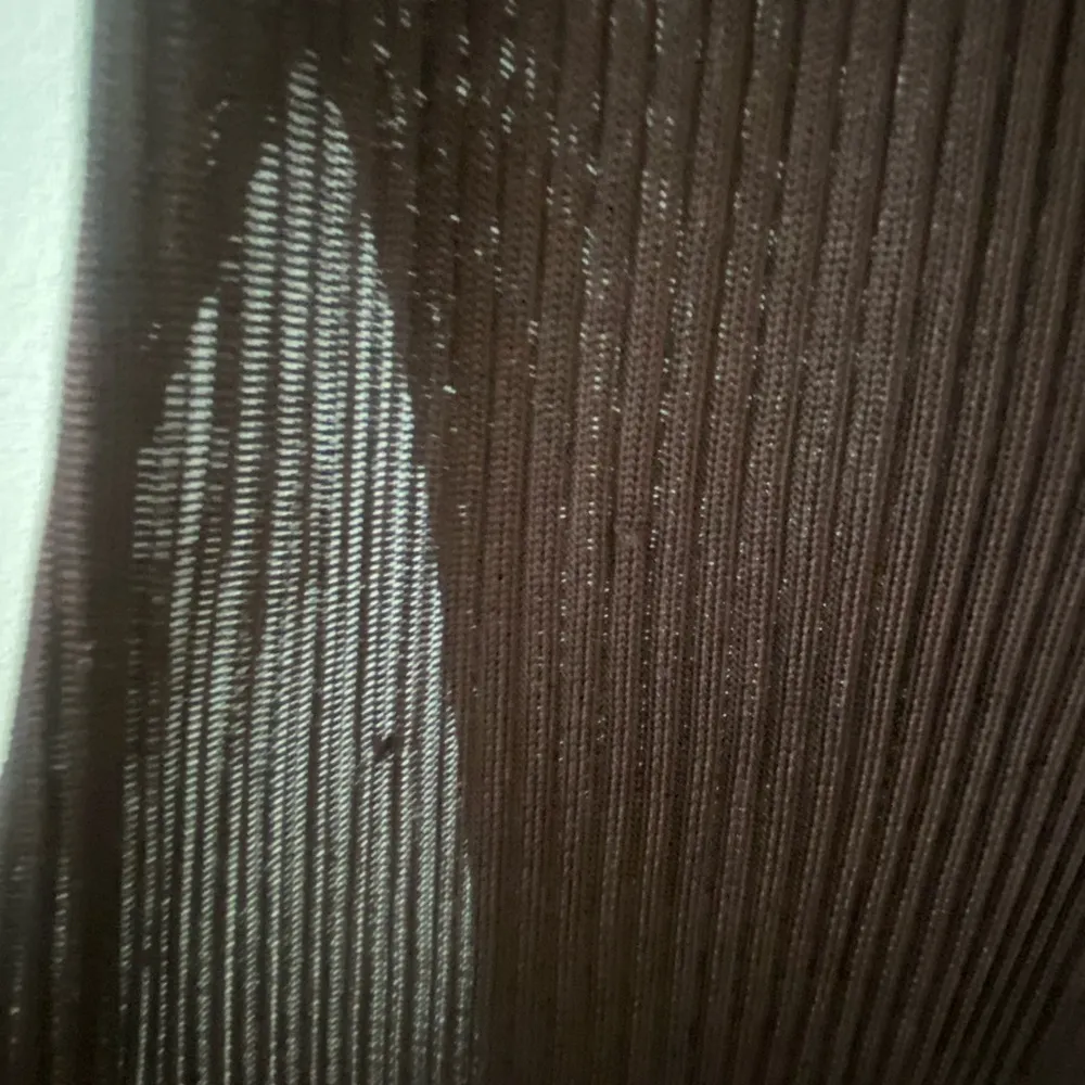 Ninety Percent Rib Split Front Midi Skirt Truffle Brown - Image 12