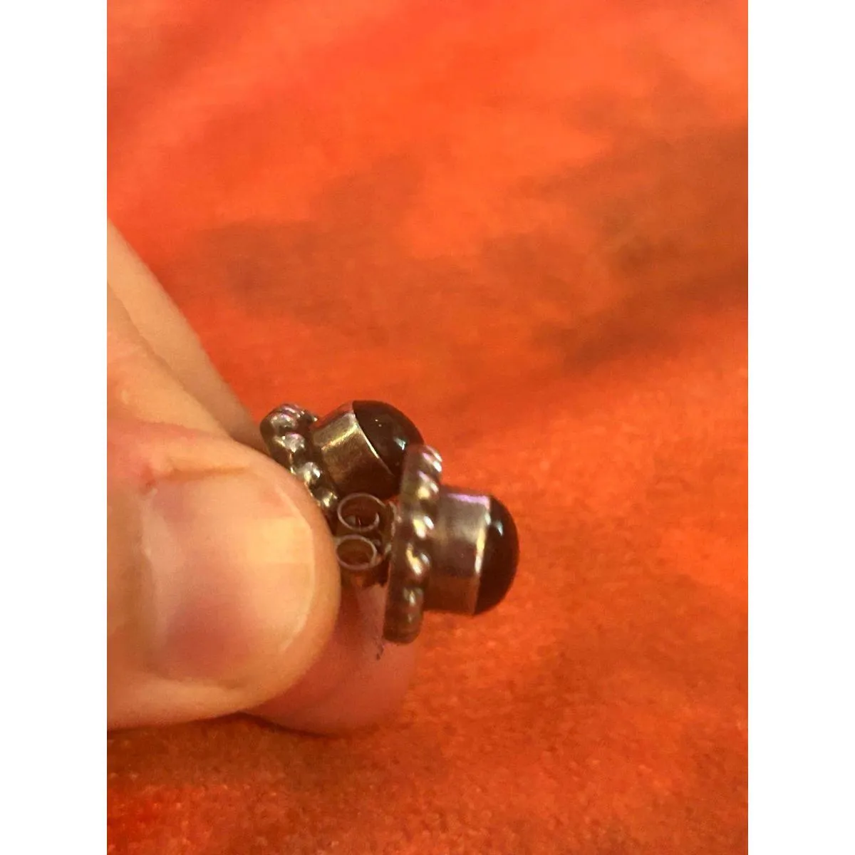 C16 earrings 925 sterling silver Mexico - Image 5