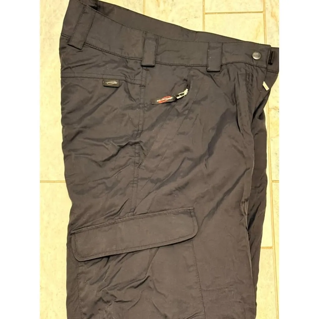 Obermeyer women's size 4 black waterproof & insulated cargo snow pant MSRP $229. - Image 5
