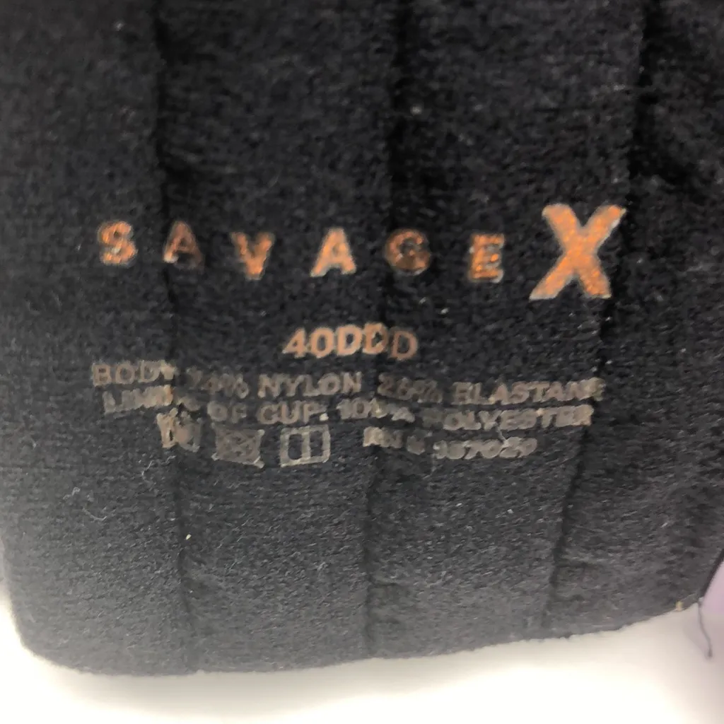 SAVAGE X FENTY BRA. Black Size undefined - Image 7