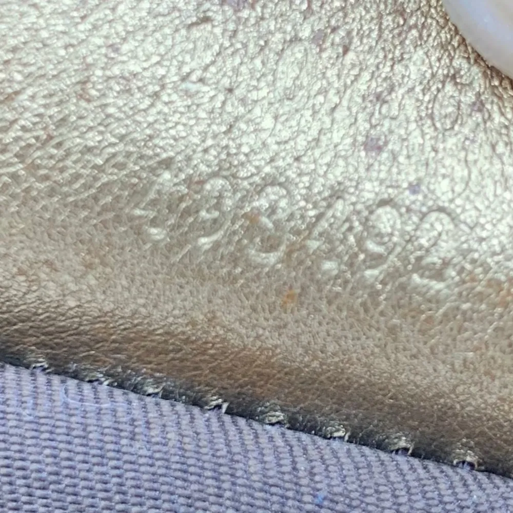 Gucci Limited Edition Abbey Brown Gg Fabric Gold Vintage Bag - Image 16