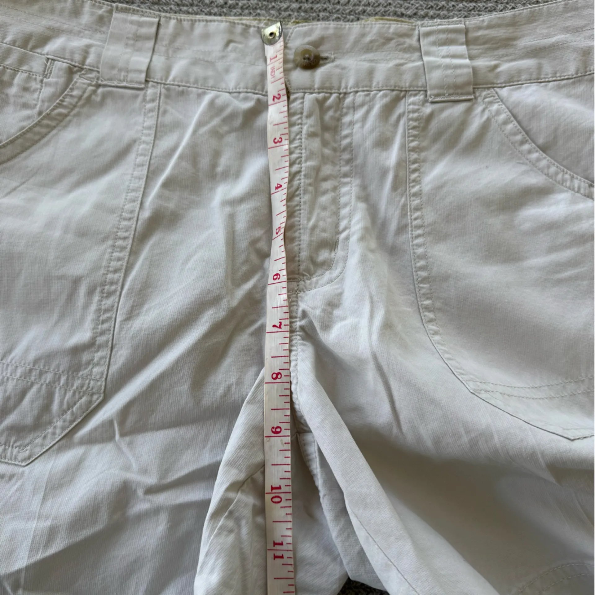 90’s Low Rise Utility Shorts Columbia Cape Kiwanda 6” Short Pumice Khaki Sz 6 - Image 4