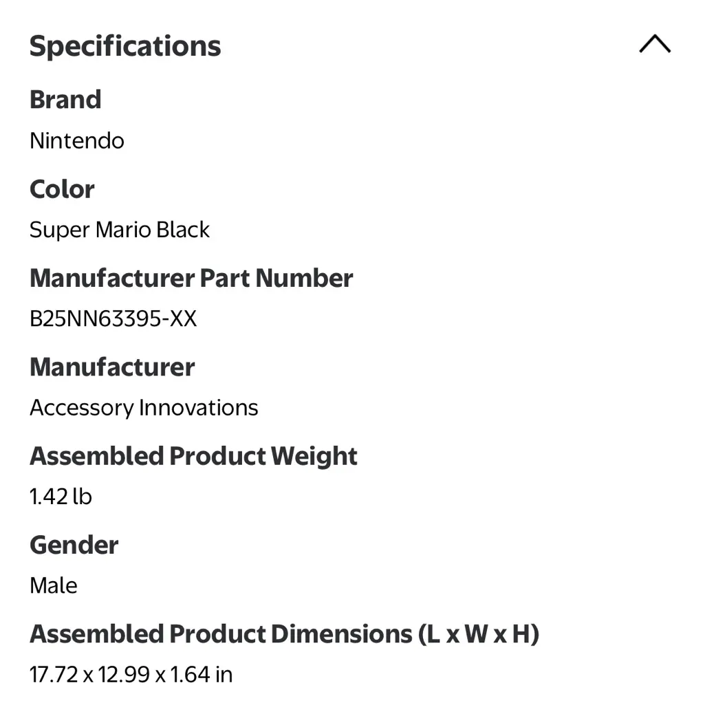 Nintendo Mario 4pc set backpack nwt - Image 8