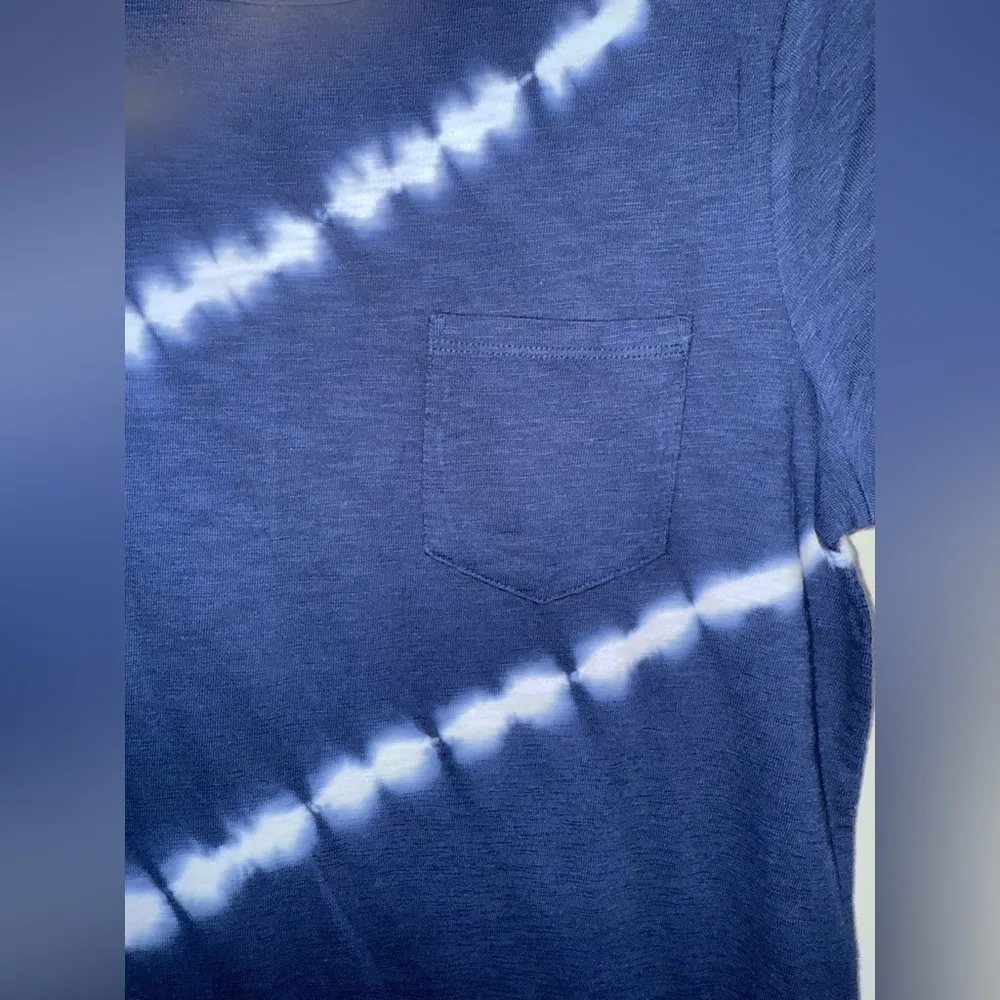 🎄Gap Navy Tie-Dye T-Shirt Dress - Image 4