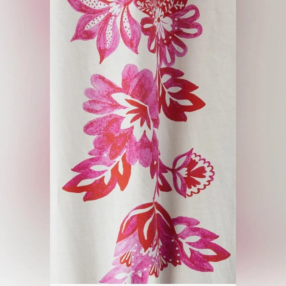 Farm Rio Flowerful Birds Plunge Cotton Sundress, Size Large, $265 - Image 7