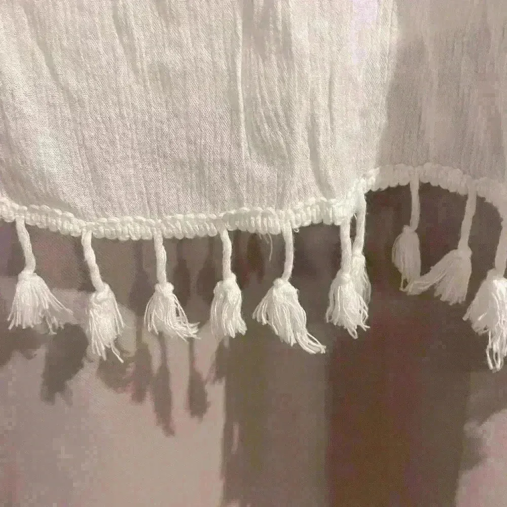 Source Unknown Women’s White Bathing Suit Cover Up - Image 4