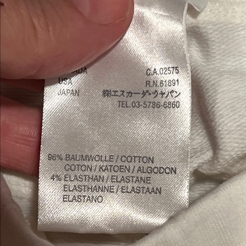 Escada sport white lounge‎ Pants large - Image 6