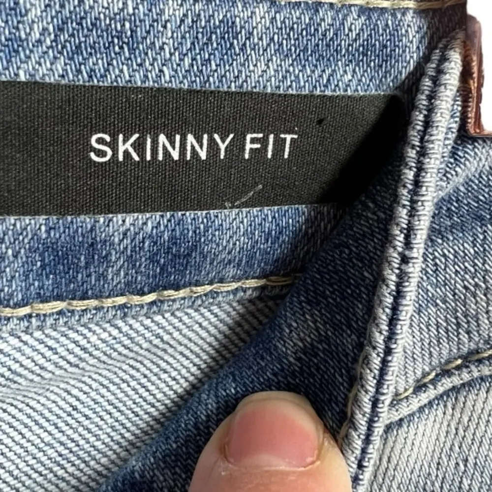 Judy Blue High‎ Rise Distressed Skinny Jeans Size 27 Denim Casual Stretchy Comfy - Image 6