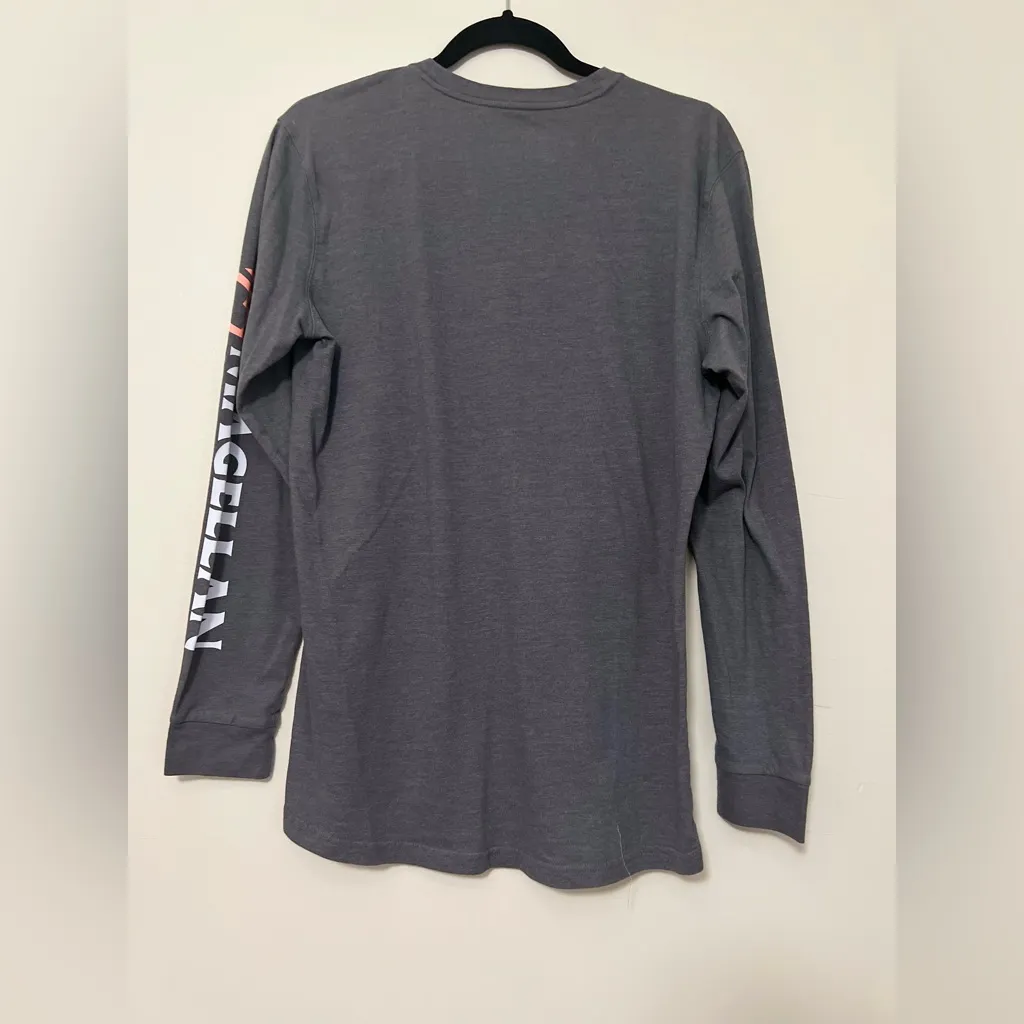 Magellan Outdoors Boyfriend Fit Long Sleeve Shirt‎ Size M Gray - Image 5
