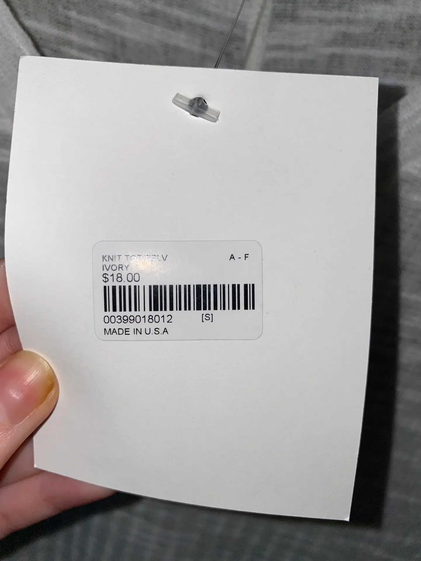 Sheer White Tee - Image 2