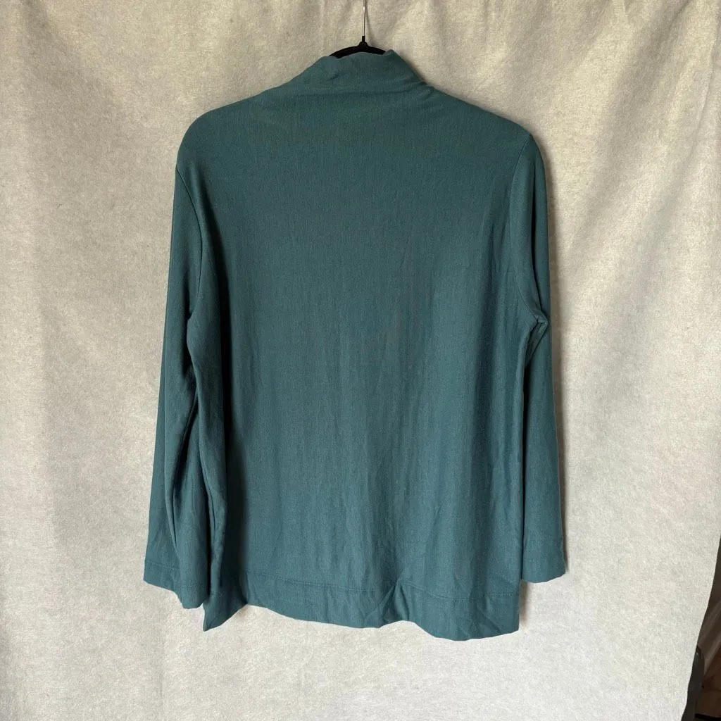 Capote Jade Oversized Sweater Size Small Bamboo NEW Green - Image 2