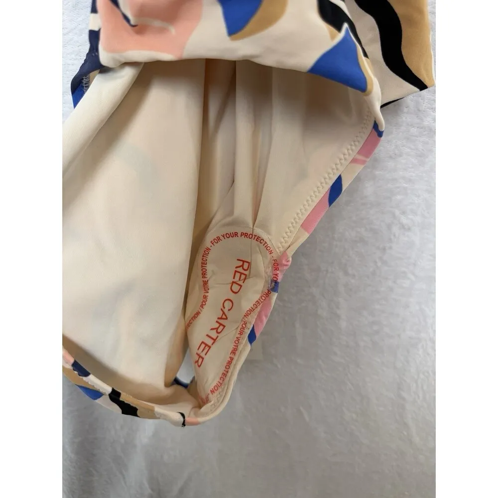 NWT Red Carter Large 10 Floral U Wire One Piece Swimsuit Sexy Beach Resort Print - Image 5