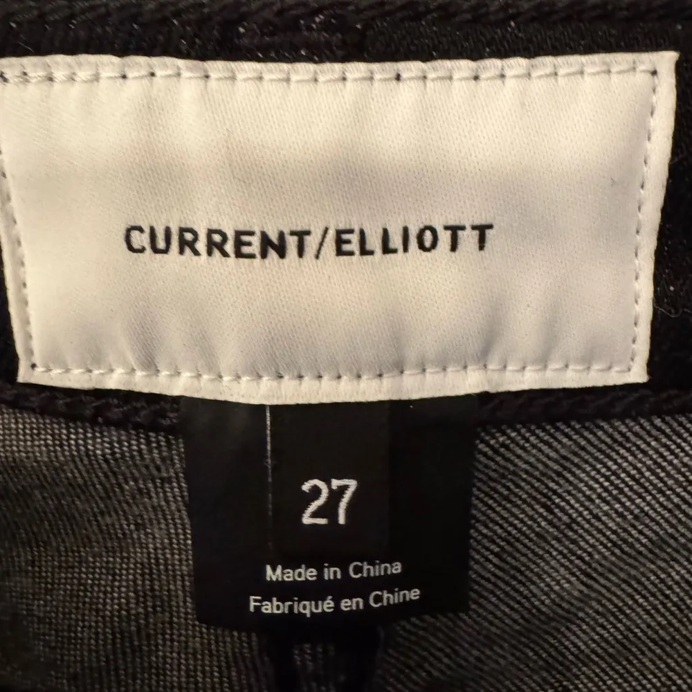 Current Elliott High Stars Waist Stiletto Women’s Black Jeans Size 27 - Image 7