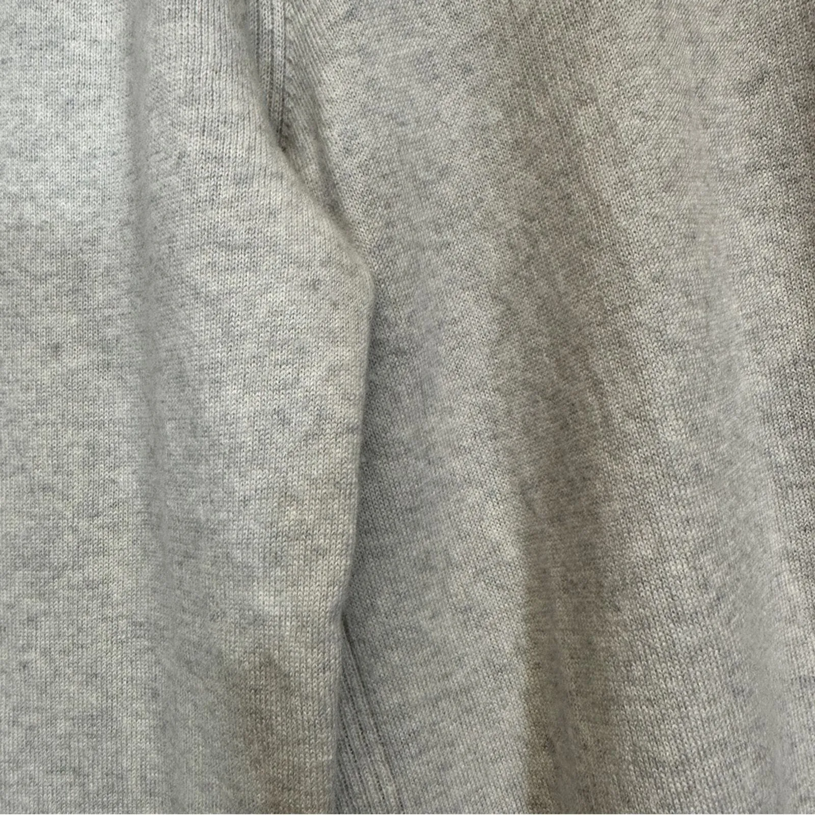 Vince Light Gray Merino Wool Pullover Sweater Women's Large Work Minimalist - Image 7